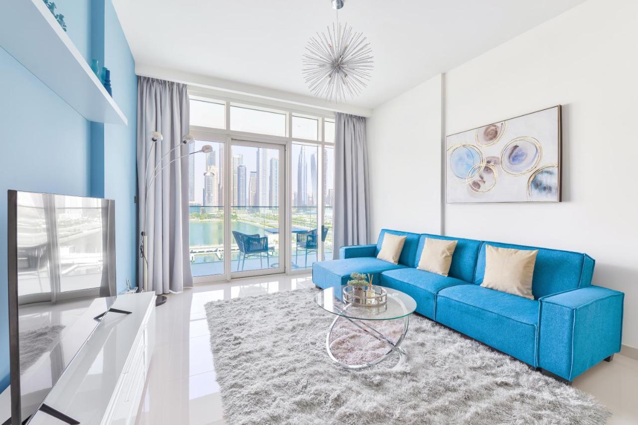 Ultra Luxury Emaar Beachfront - Private Beach And Pool Дубай Екстериор снимка