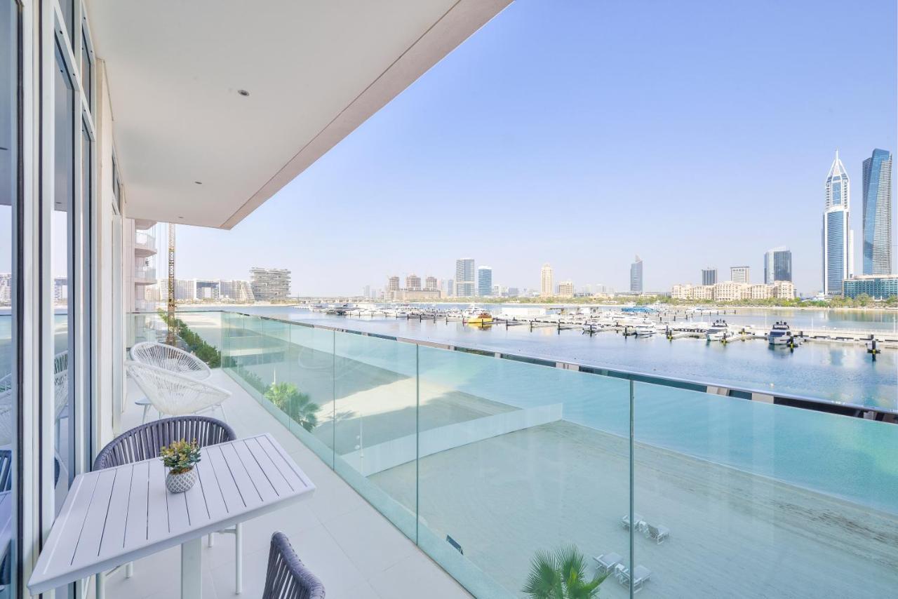 Ultra Luxury Emaar Beachfront - Private Beach And Pool Дубай Екстериор снимка