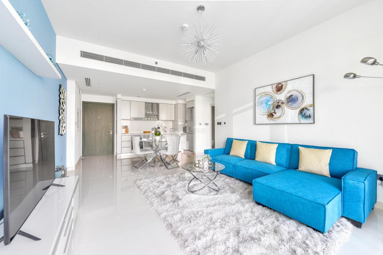 Ultra Luxury Emaar Beachfront - Private Beach And Pool Дубай Екстериор снимка