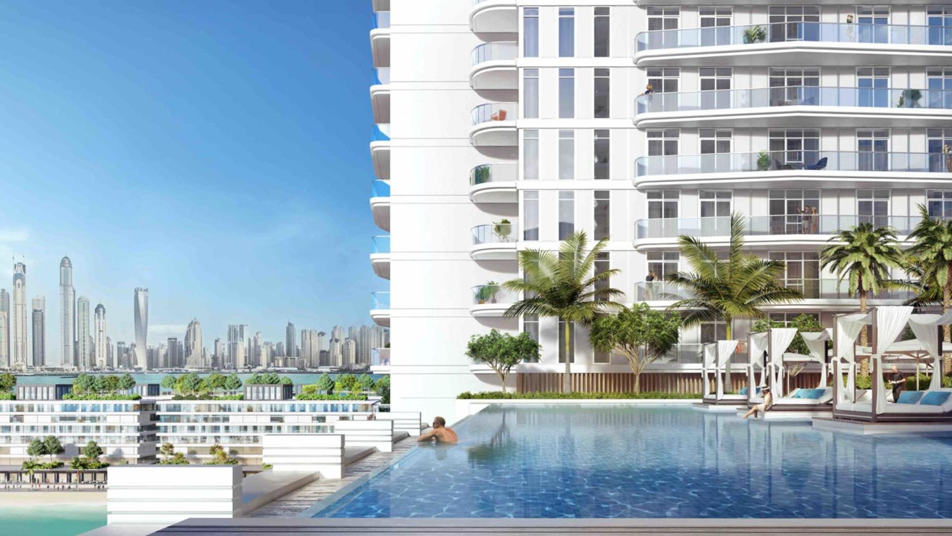 Ultra Luxury Emaar Beachfront - Private Beach And Pool Дубай Екстериор снимка