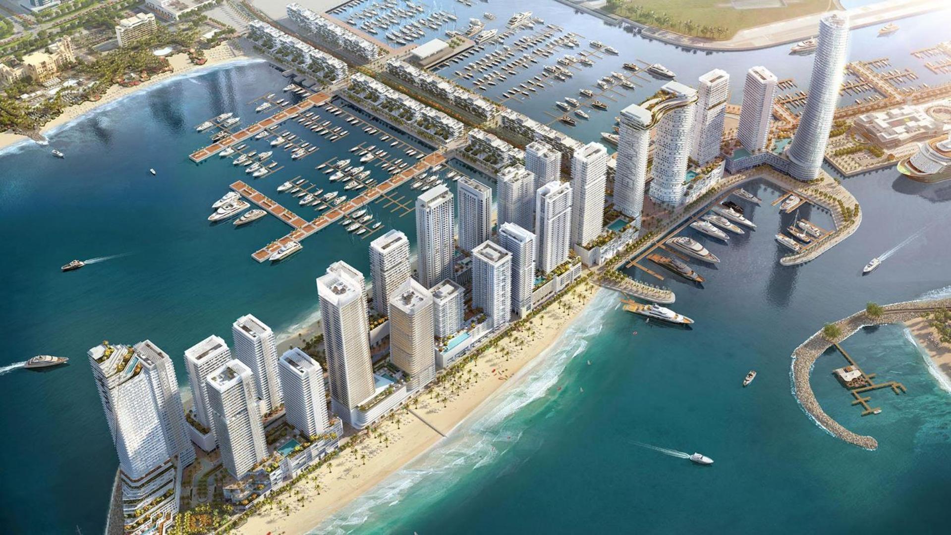 Ultra Luxury Emaar Beachfront - Private Beach And Pool Дубай Екстериор снимка